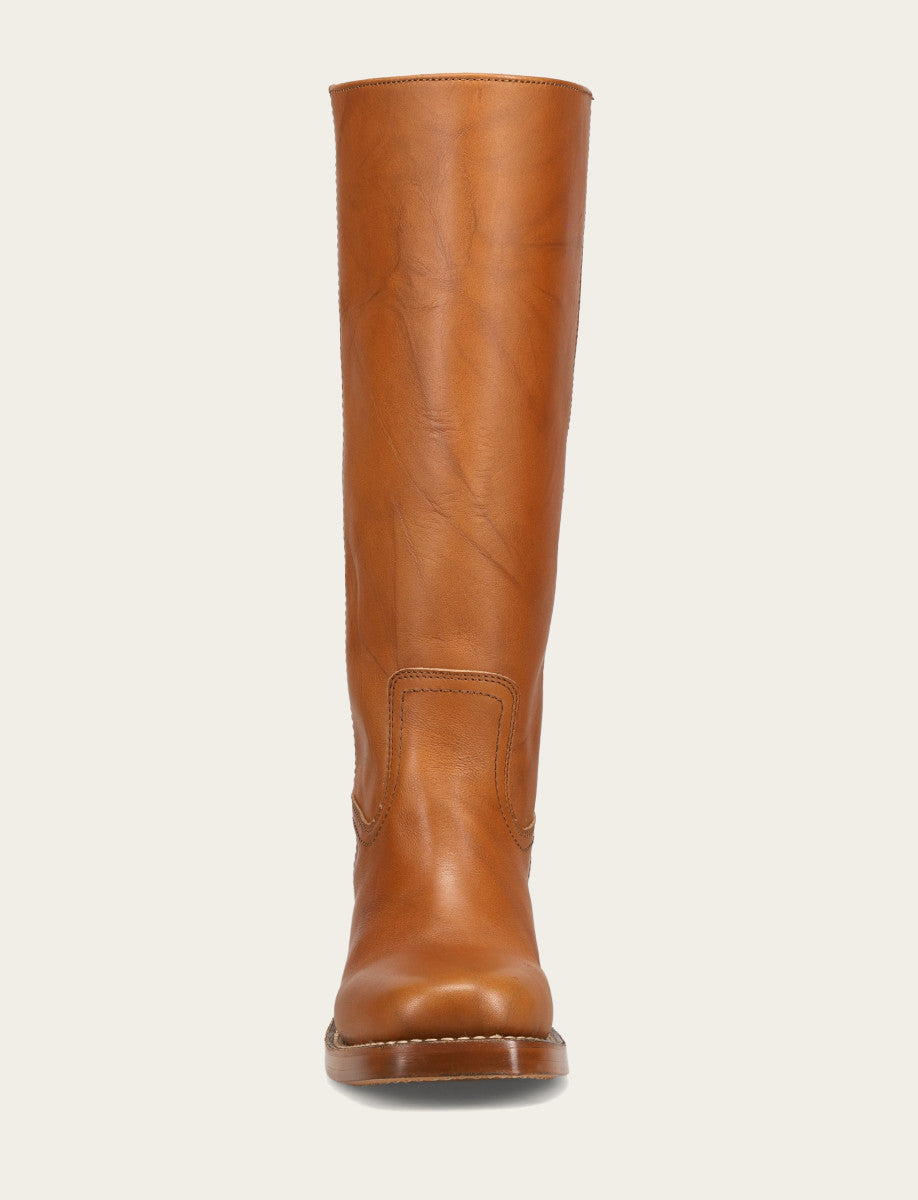 Women's Saddle Campus 14L Wide Calf Boots Saddle