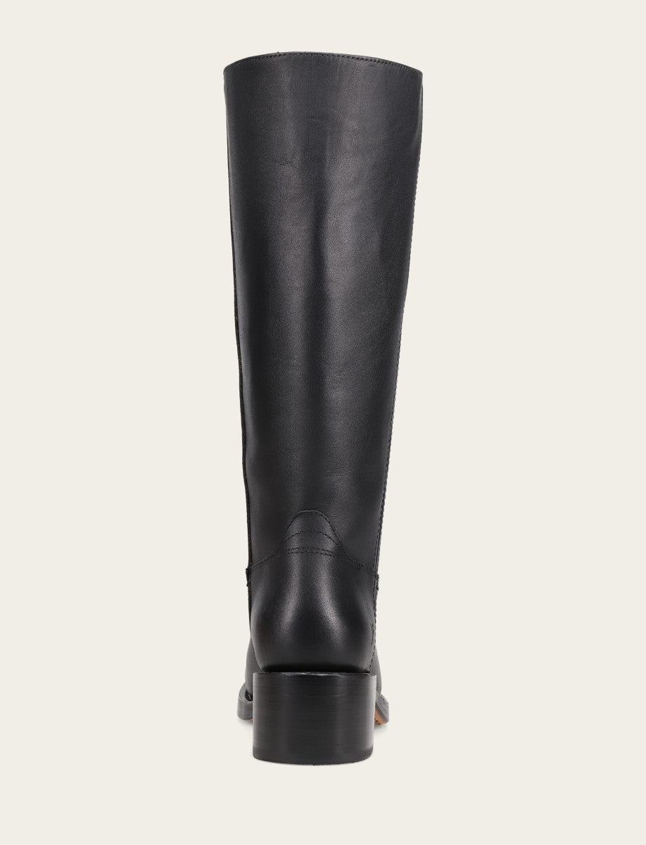 Women's Black Campus 14L Wide Calf Boots Black