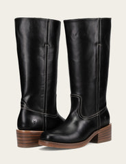 Women's Campus 14L Jet Black Wide Calf Boots Jet Black