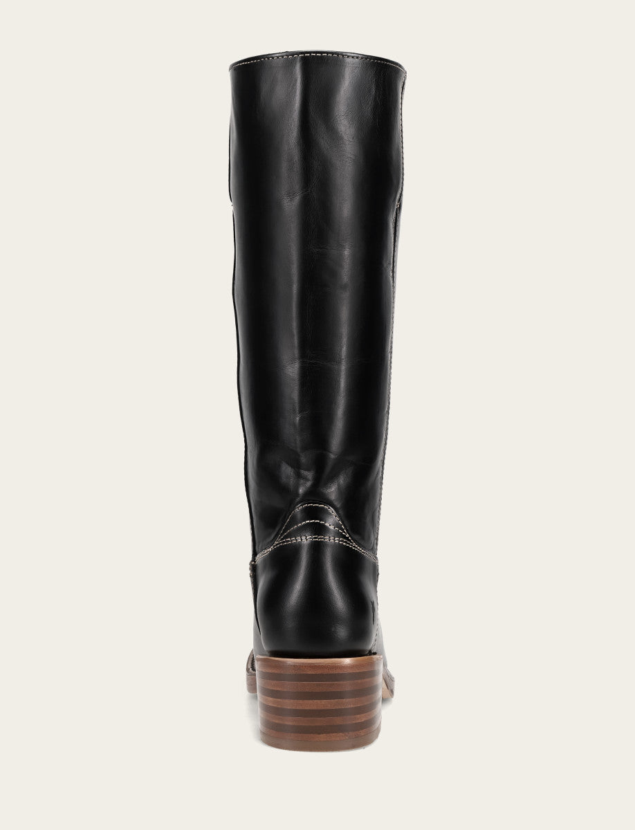 Women's Campus 14L Jet Black Wide Calf Boots Jet Black