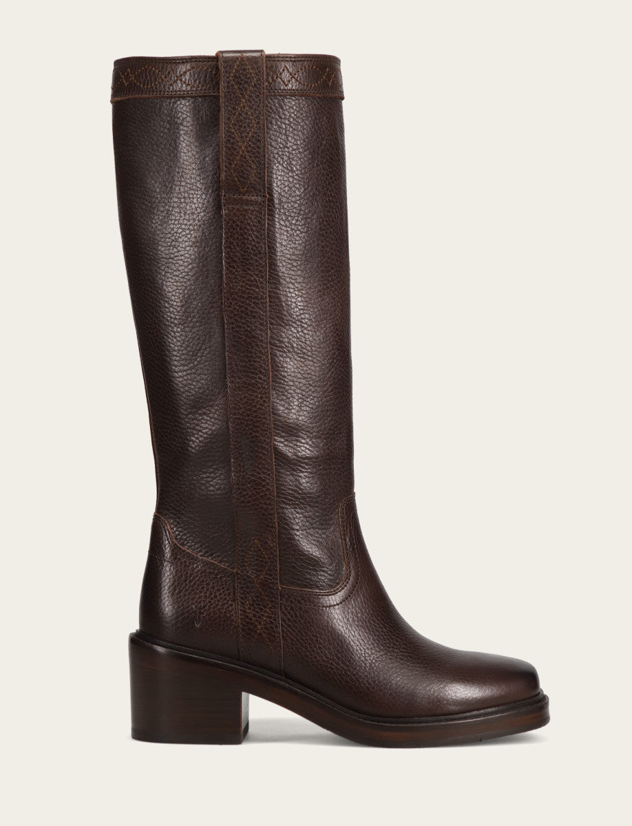 Women's Dark Brown Kate Pull On Boots Dark Brown