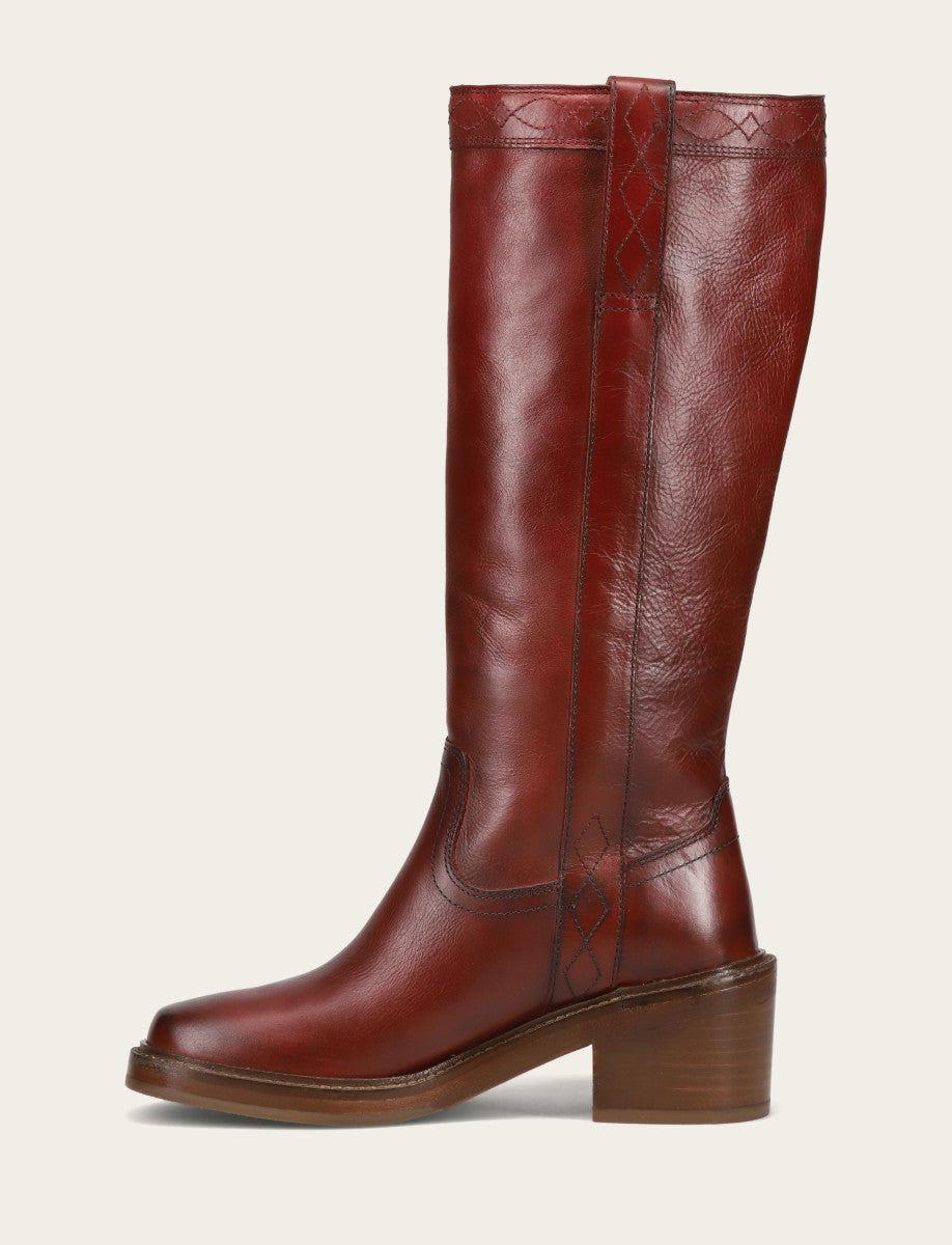 Women's Merlot Kate Pull On Boot Merlot