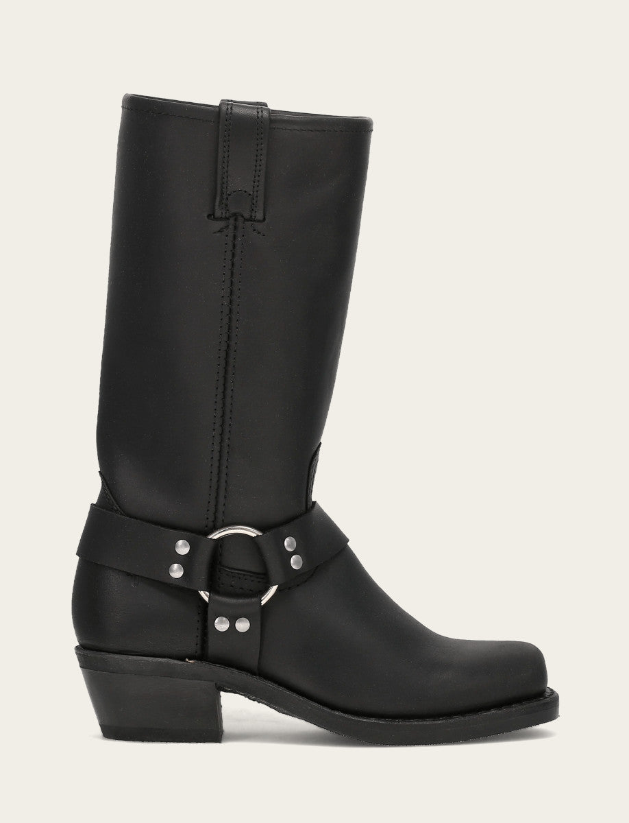 Women's Black Harness 12R Boots Black