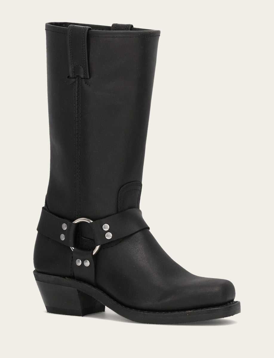 Women's Black Harness 12R Boots Black