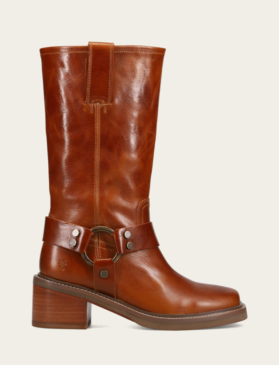Women’s Amber Knee-High Kate Harness Boot Amber