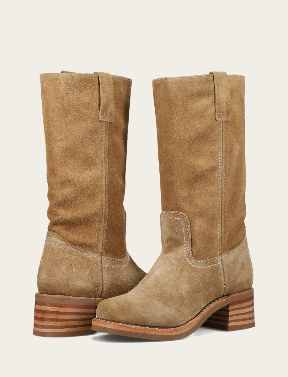 Women's Tan Buck Campus 12R Boots Tan Buck