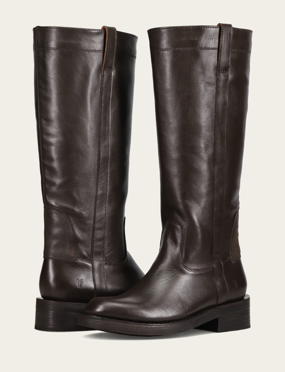 Women's Dark Brown Viv Riding Boot Dark Brown