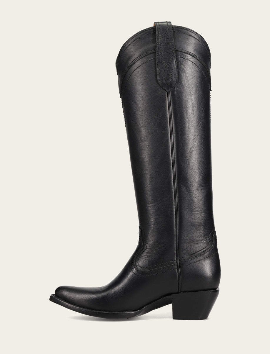 Women's Black Sacha At The Knee Boot Black