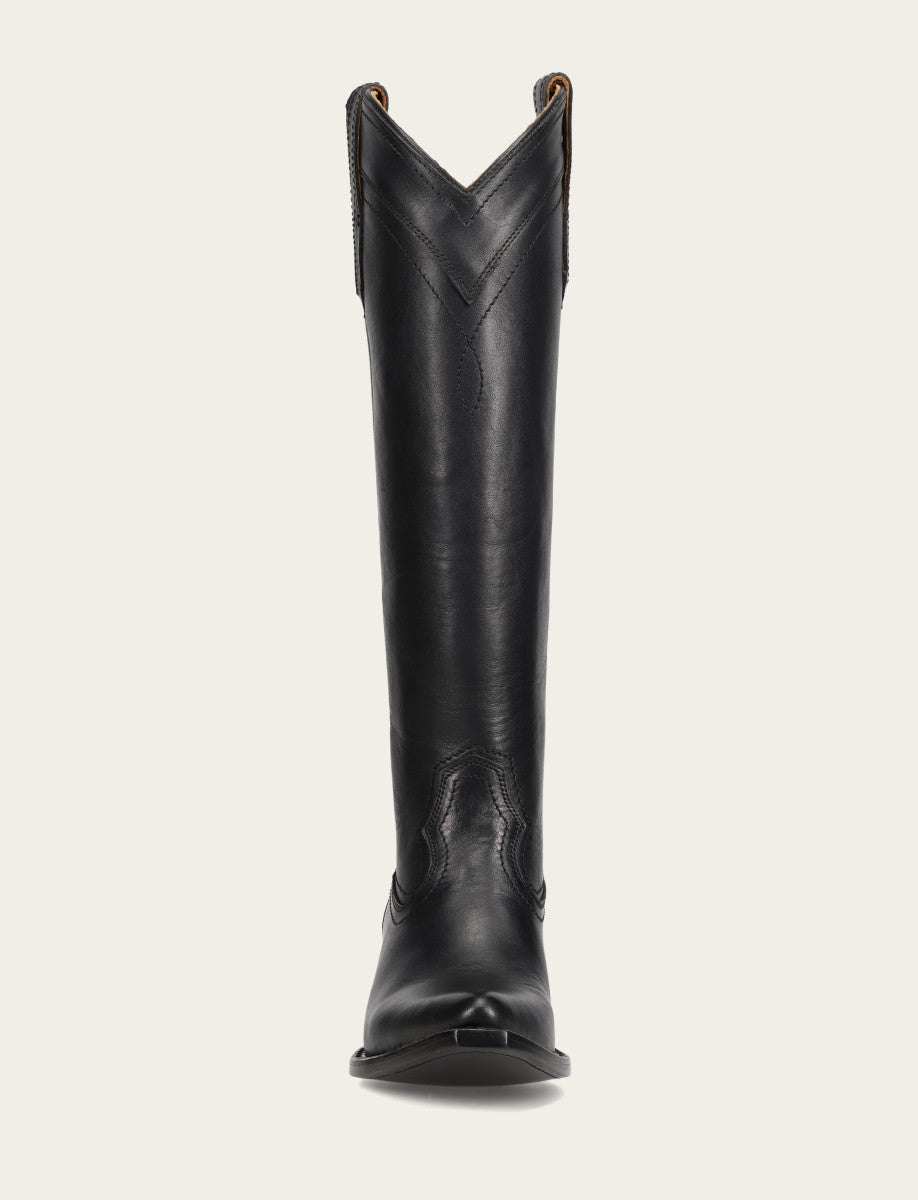Women's Black Sacha At The Knee Boot Black