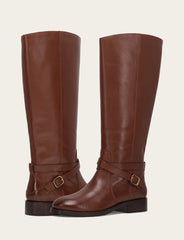 Women's Walnut Melissa Belted Riding Boot Walnut