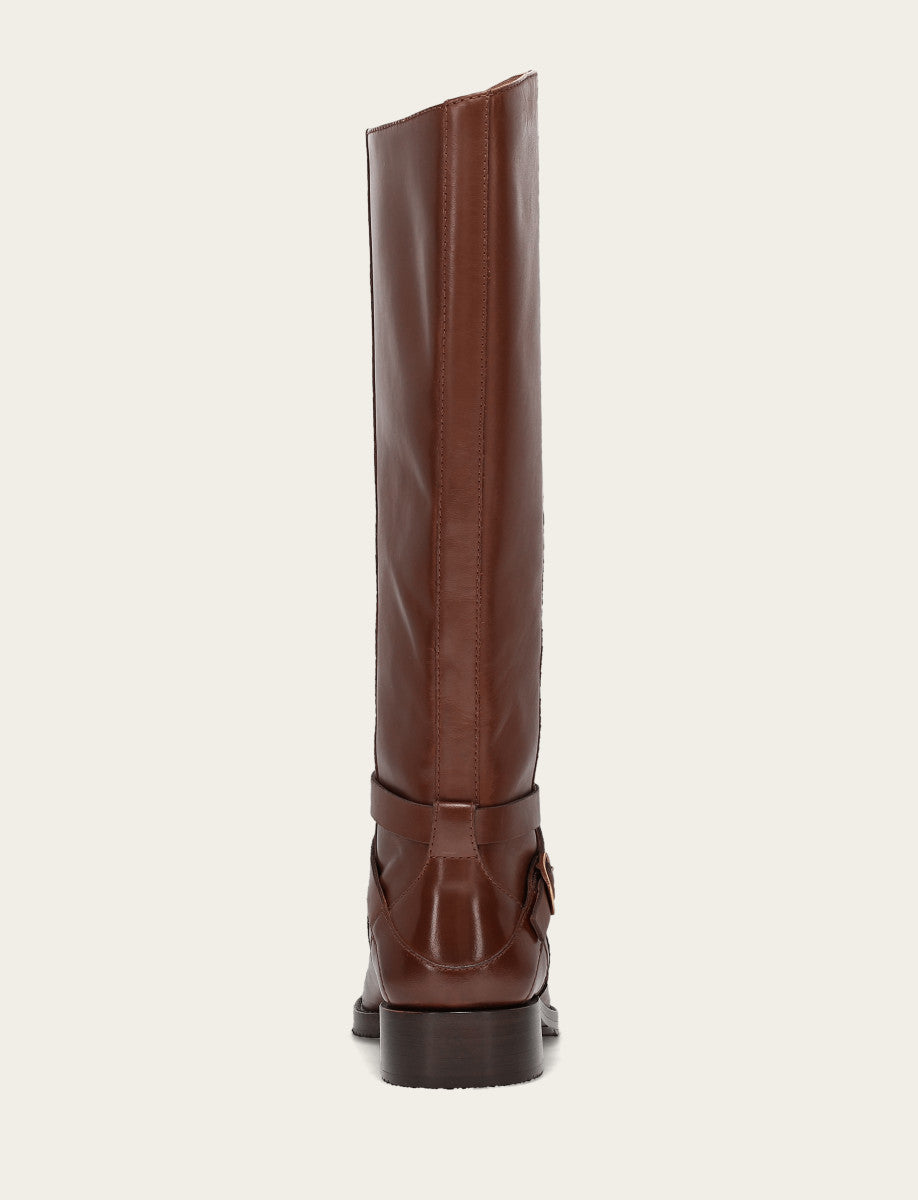 Women's Walnut Melissa Belted Riding Boot Walnut