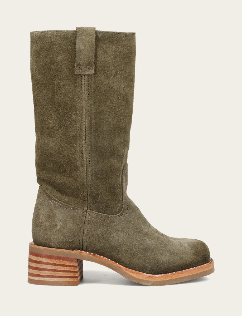 Women's Olive Campus 12R Boots Olive