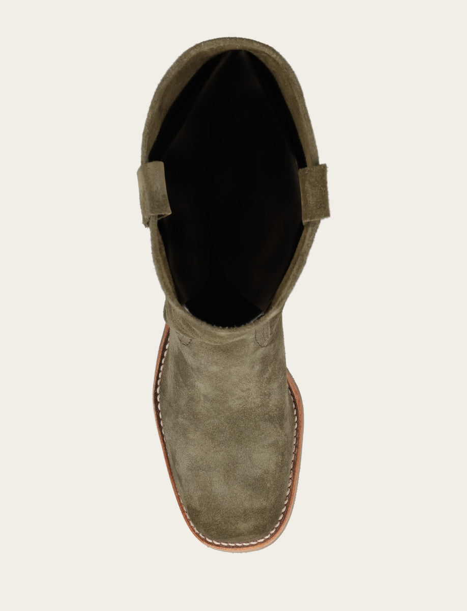 Women's Olive Campus 12R Boots Olive