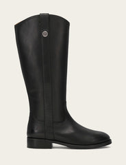 Women's Black Melissa Button Tall Inside Zip Boot Black