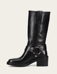 Women's Black Kate Harness Boots Black