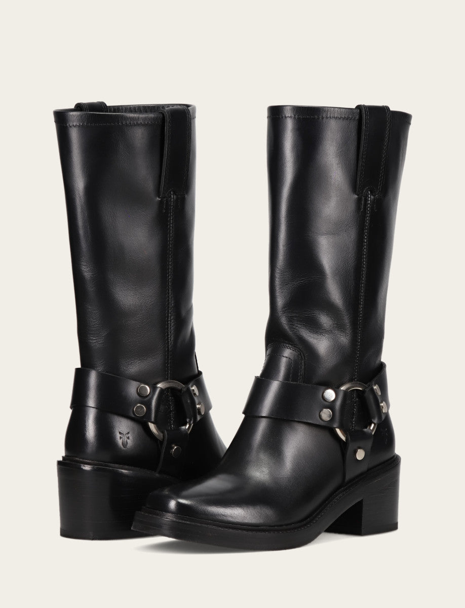 Women's Black Kate Harness Boots Black