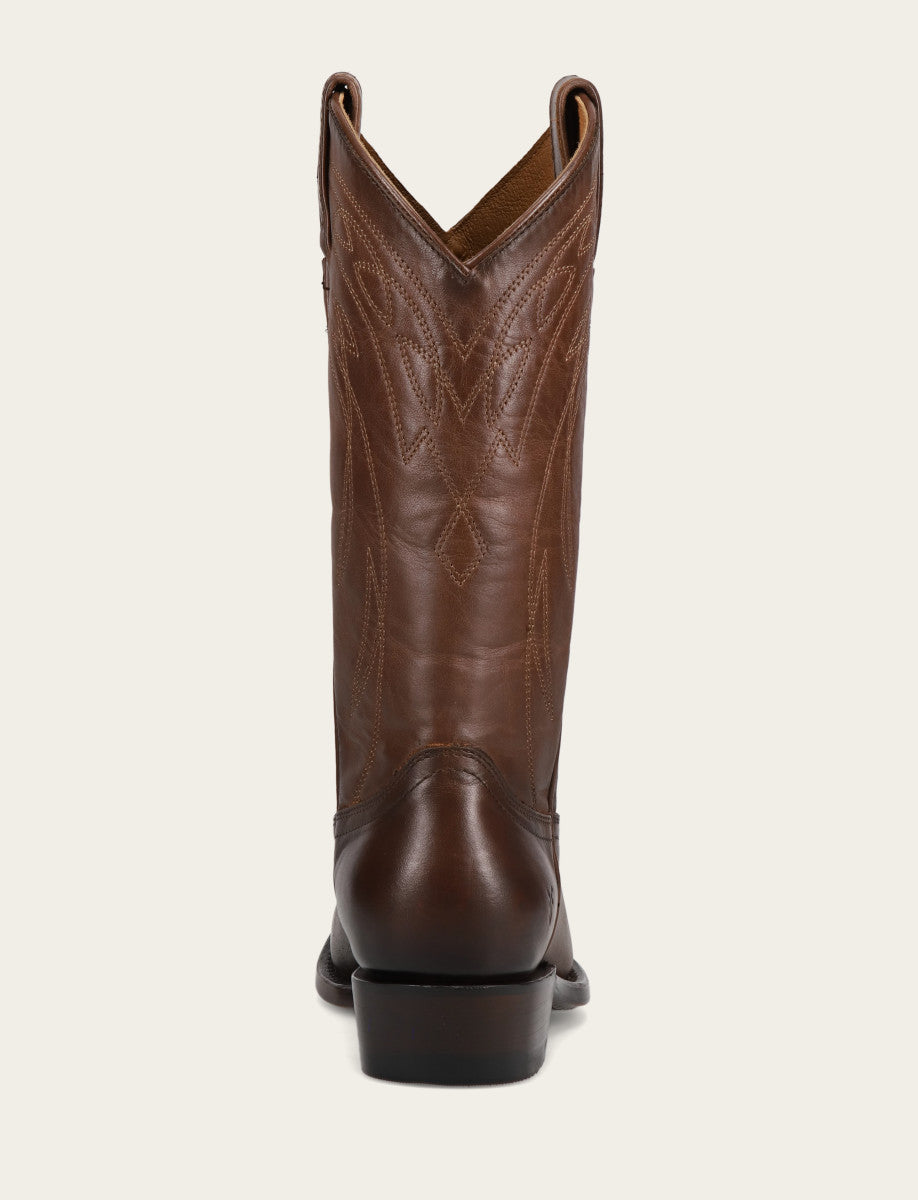 Women's Bourbon Billy Pull On Deco Stitch Boots Bourbon