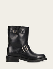Women's Black Viv Short Engineer Boot Black