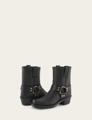 Women's Black Harness 8R Boots Black