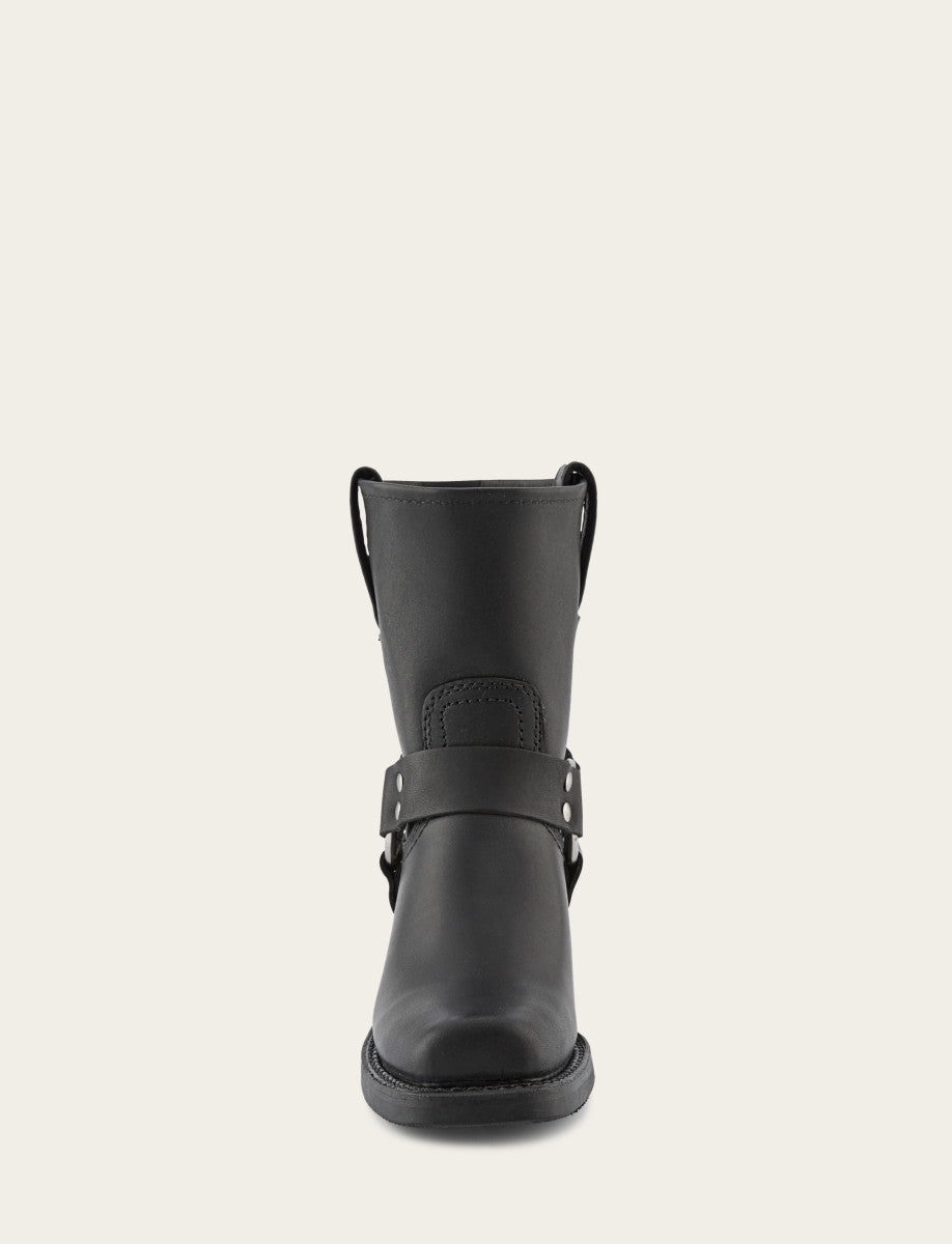 Women's Black Harness 8R Boots Black