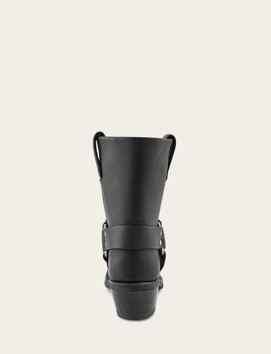Women's Black Harness 8R Boots Black