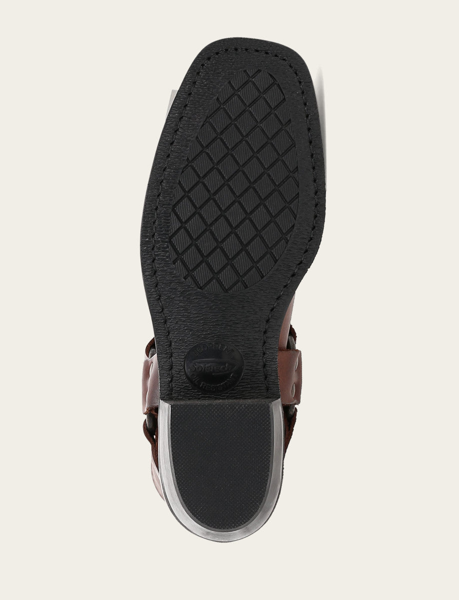 Women's Cognac Harness 8R Boots Cognac