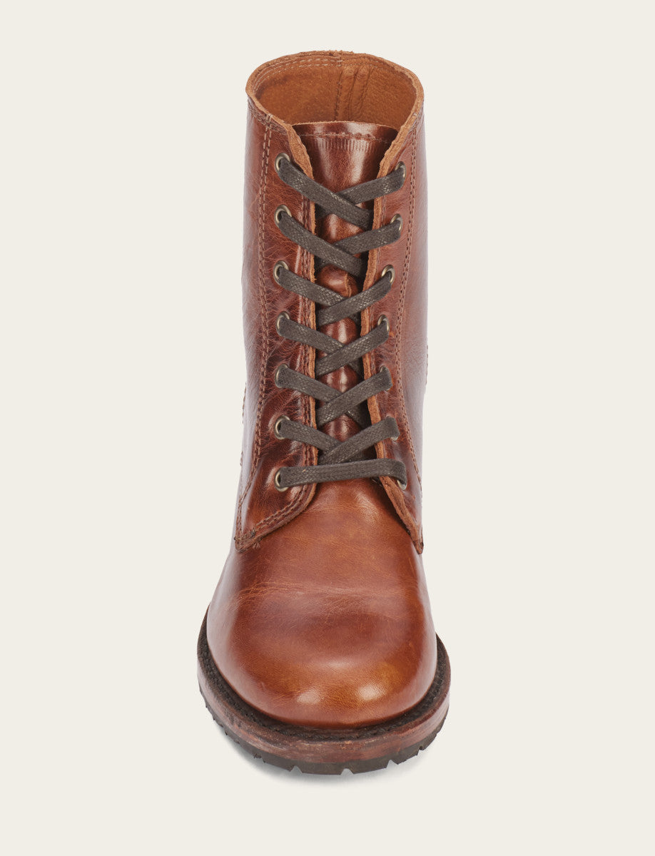 Women's Cognac Sabrina 6G Lace Up Boots Cognac
