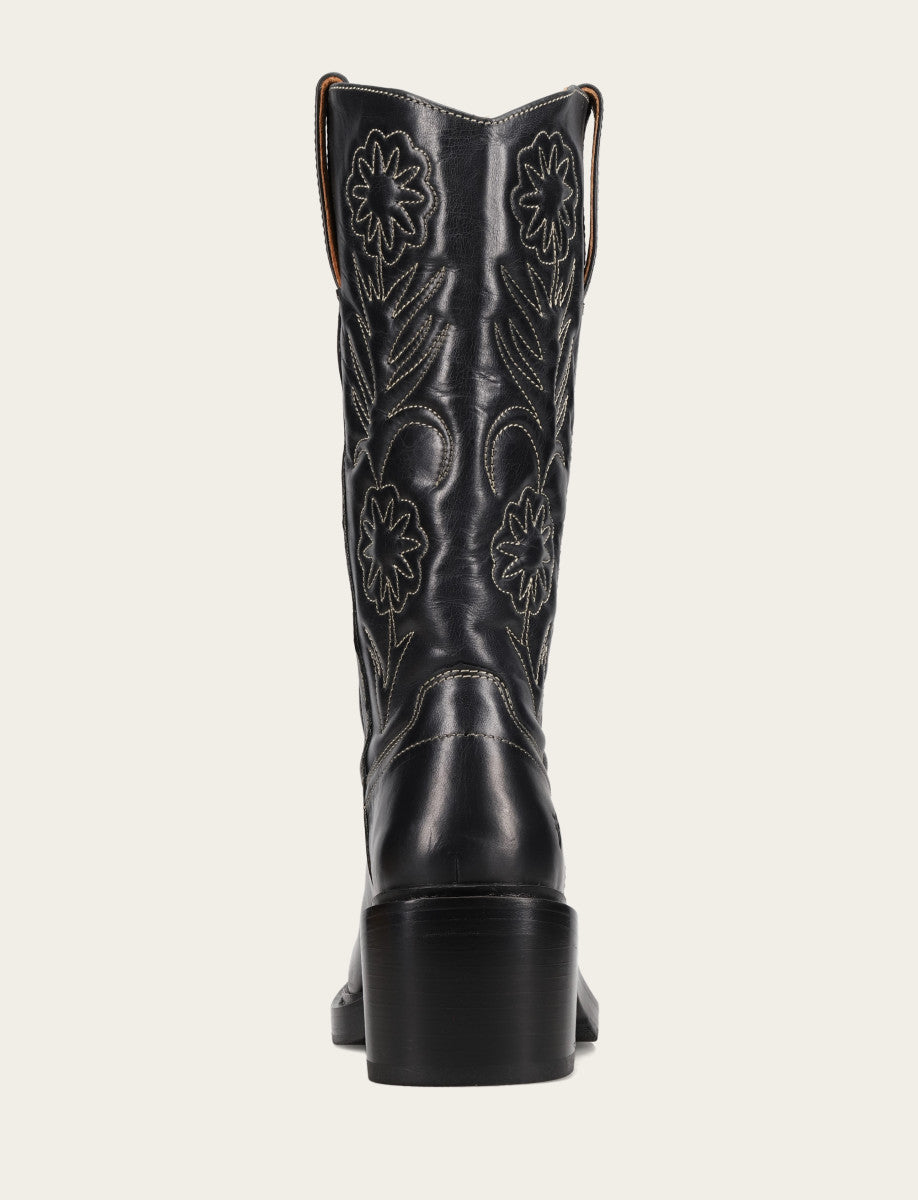 Women's Black Kate Deco Stitch Boot Black