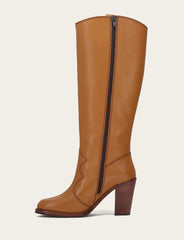 Women’s Caramel Corinne Deco Stitch Tall Boots Caramel