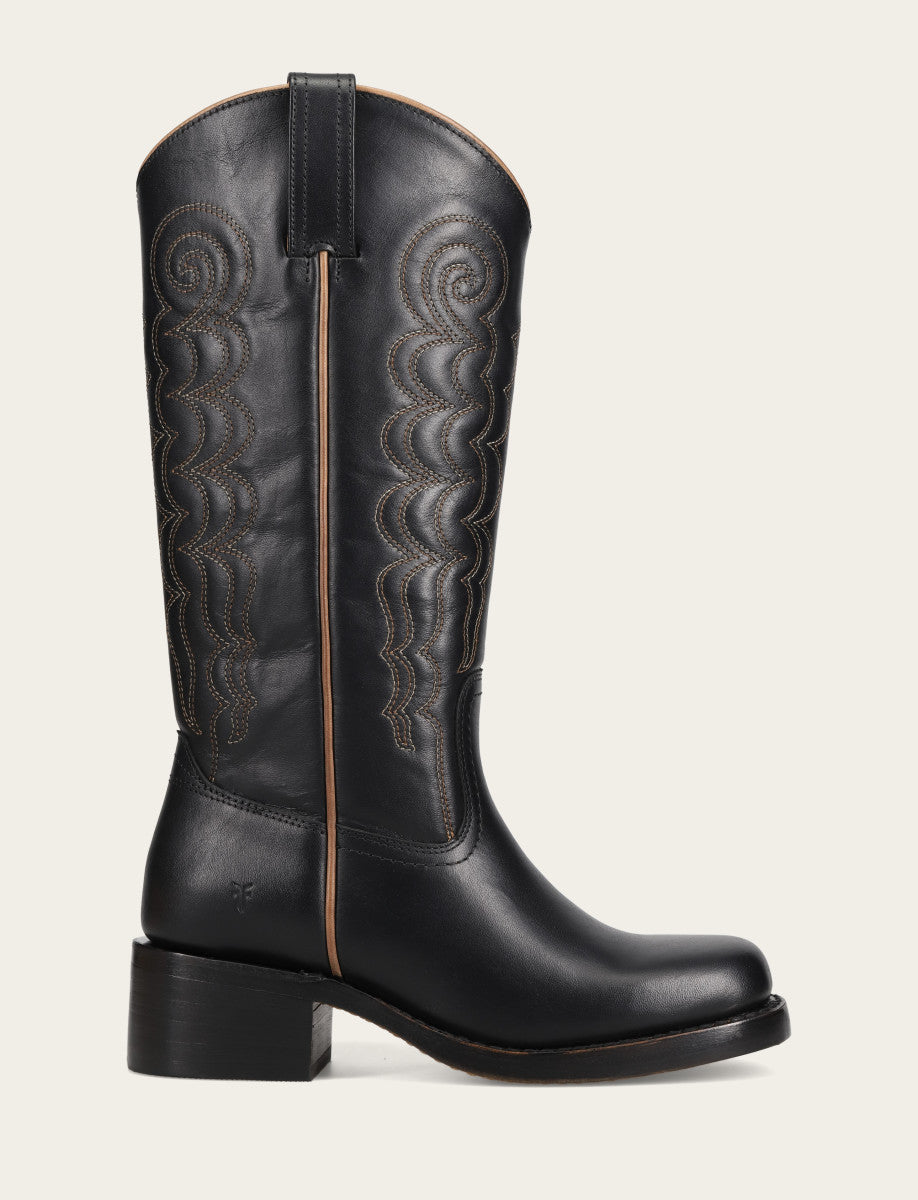 Women's Black Campus Deco Stitch Boot Black