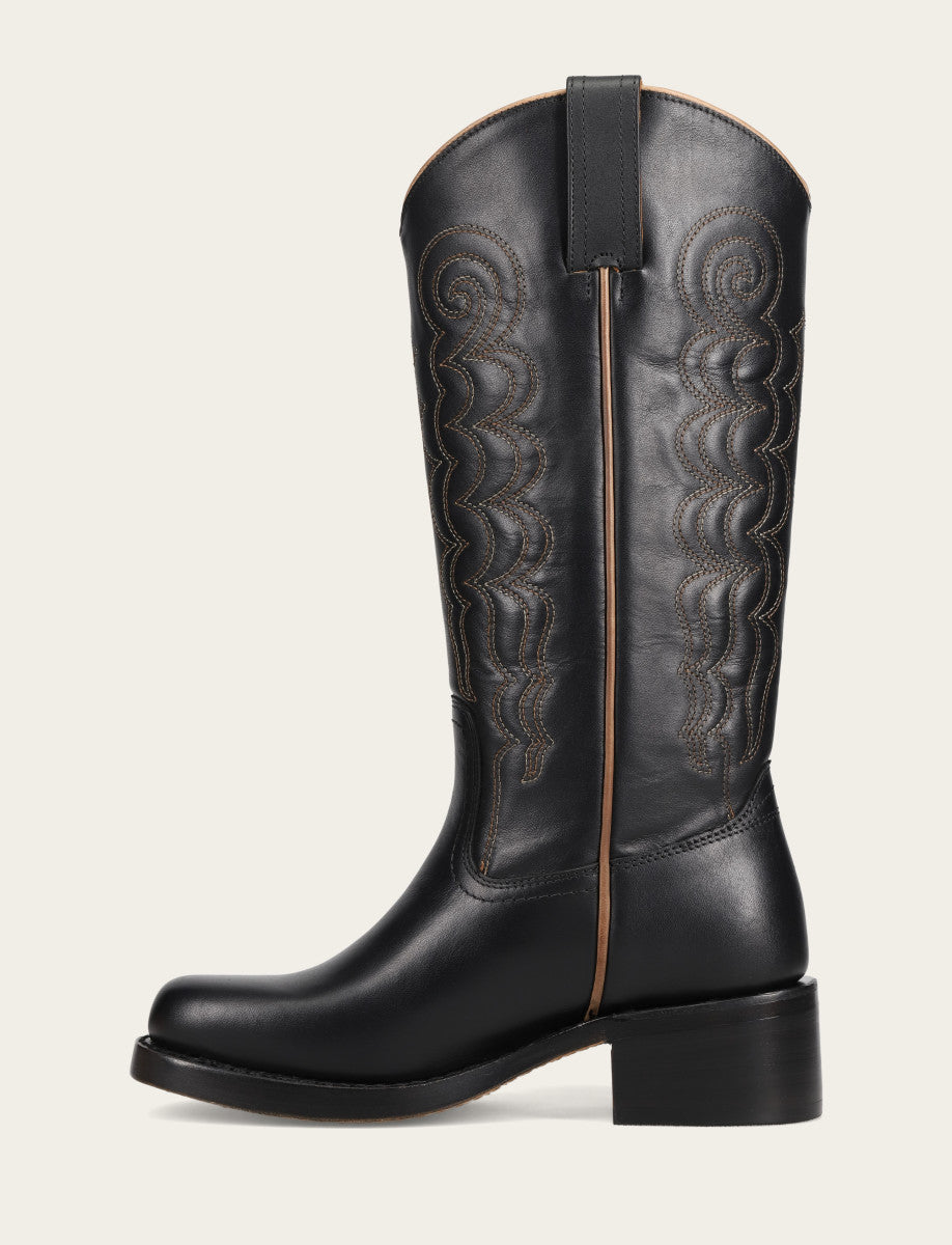 Women's Black Campus Deco Stitch Boot Black