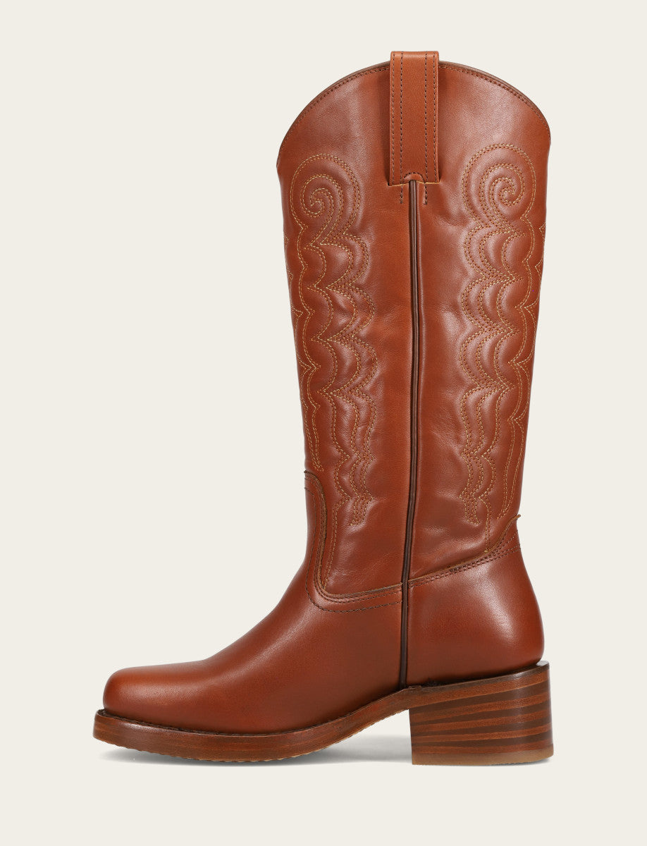 Women's Walnut Campus Deco Stitch Boot Walnut
