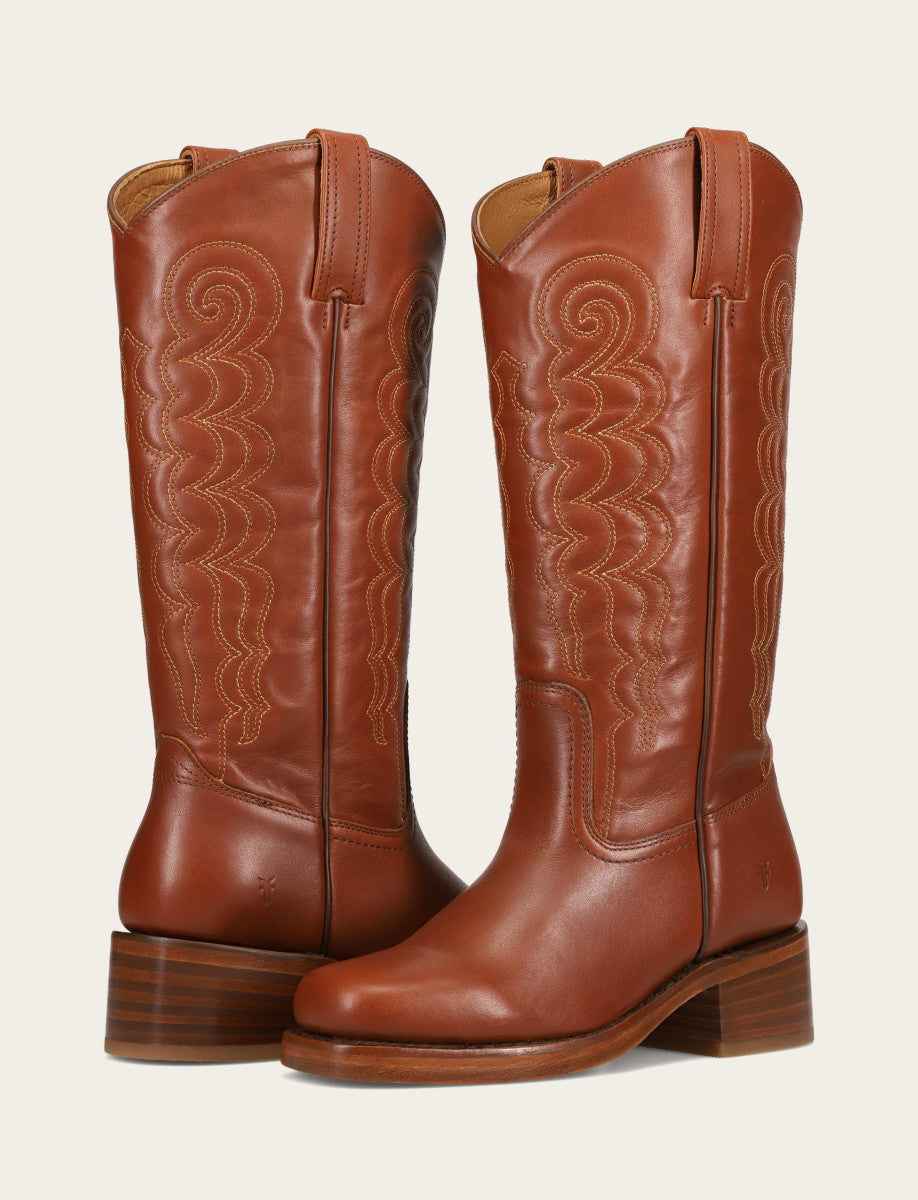 Women's Walnut Campus Deco Stitch Boot Walnut