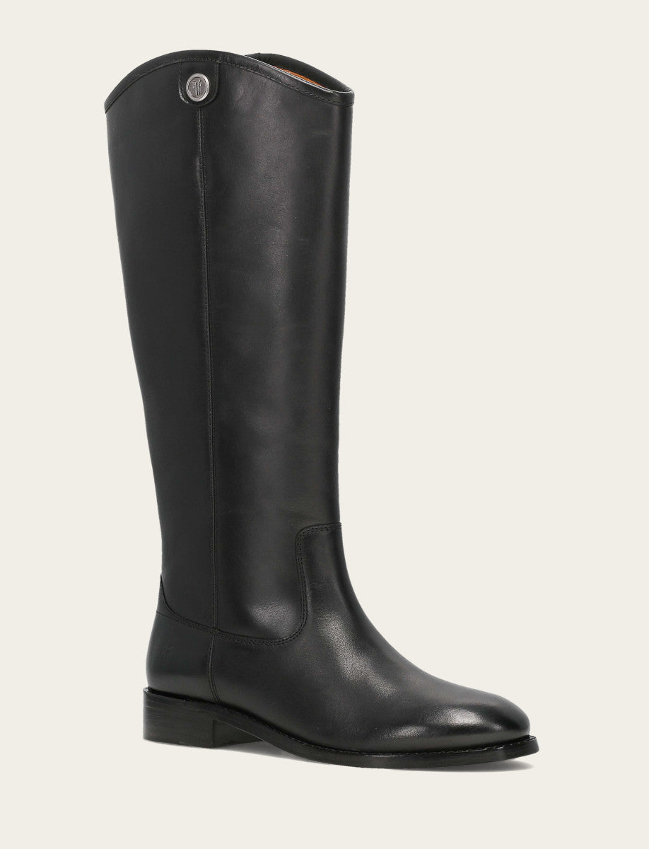Women’s Black Wide Calf Melissa Button 2 Tall Boots | Frye Black