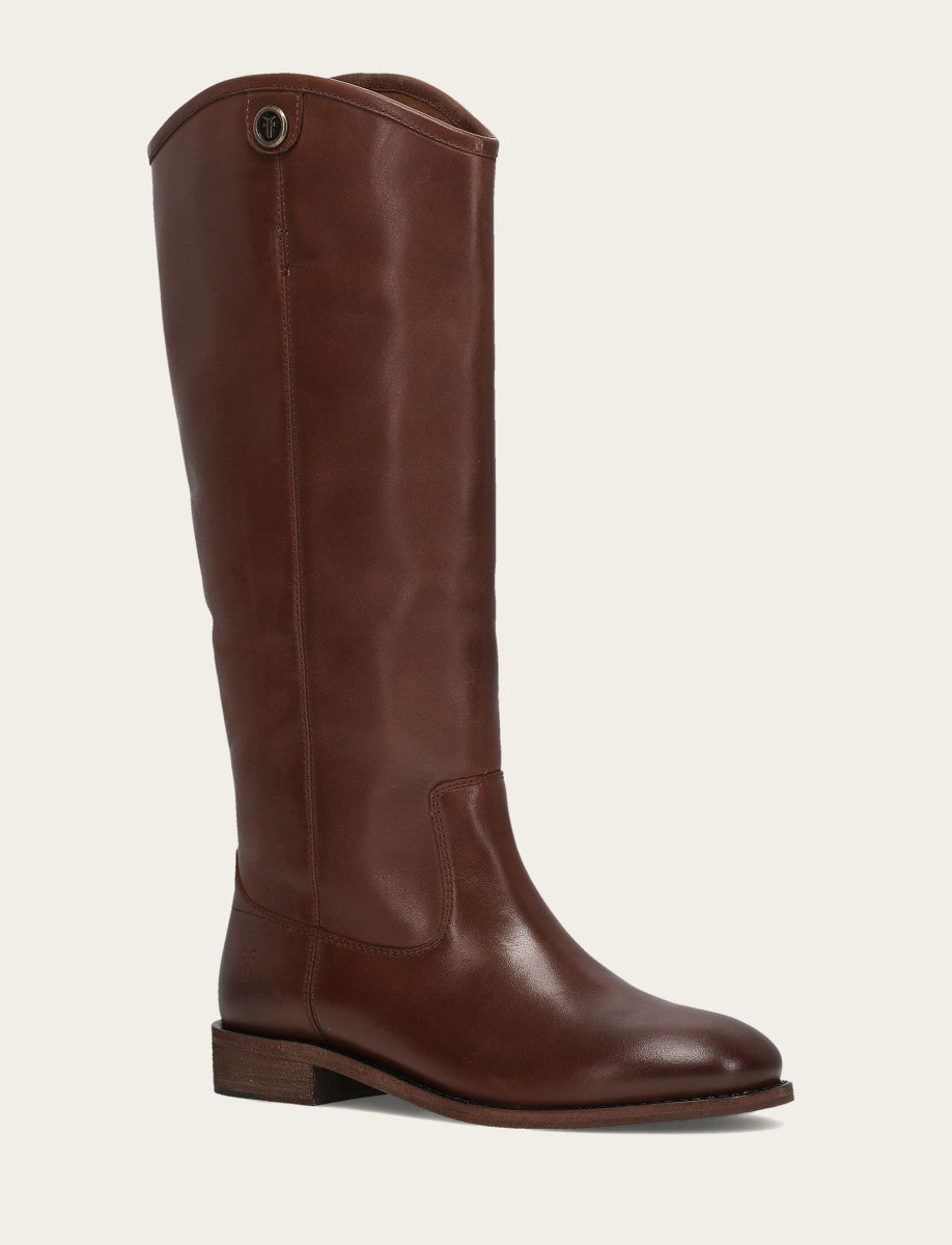 Women’s Cognac Wide Calf Melissa Button 2 Tall Boots | Frye Cognac