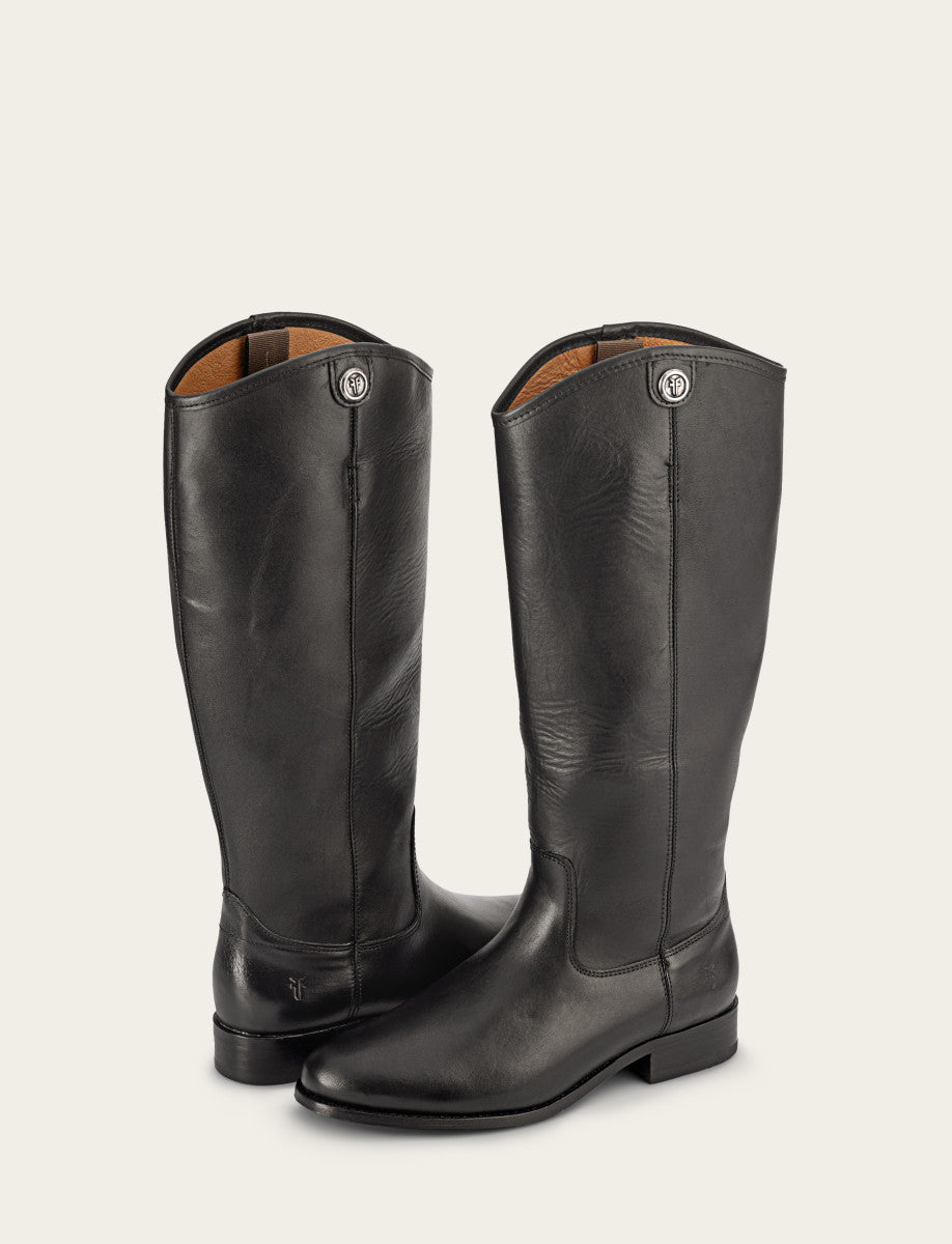 Women's Black Melissa Button 2 Boots Black
