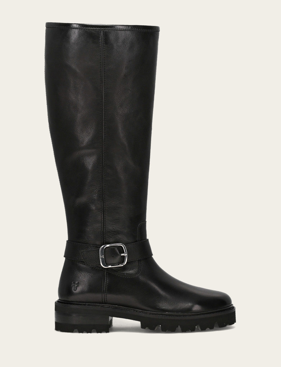 Women's Black Olivia Buckle Tall Boot Black