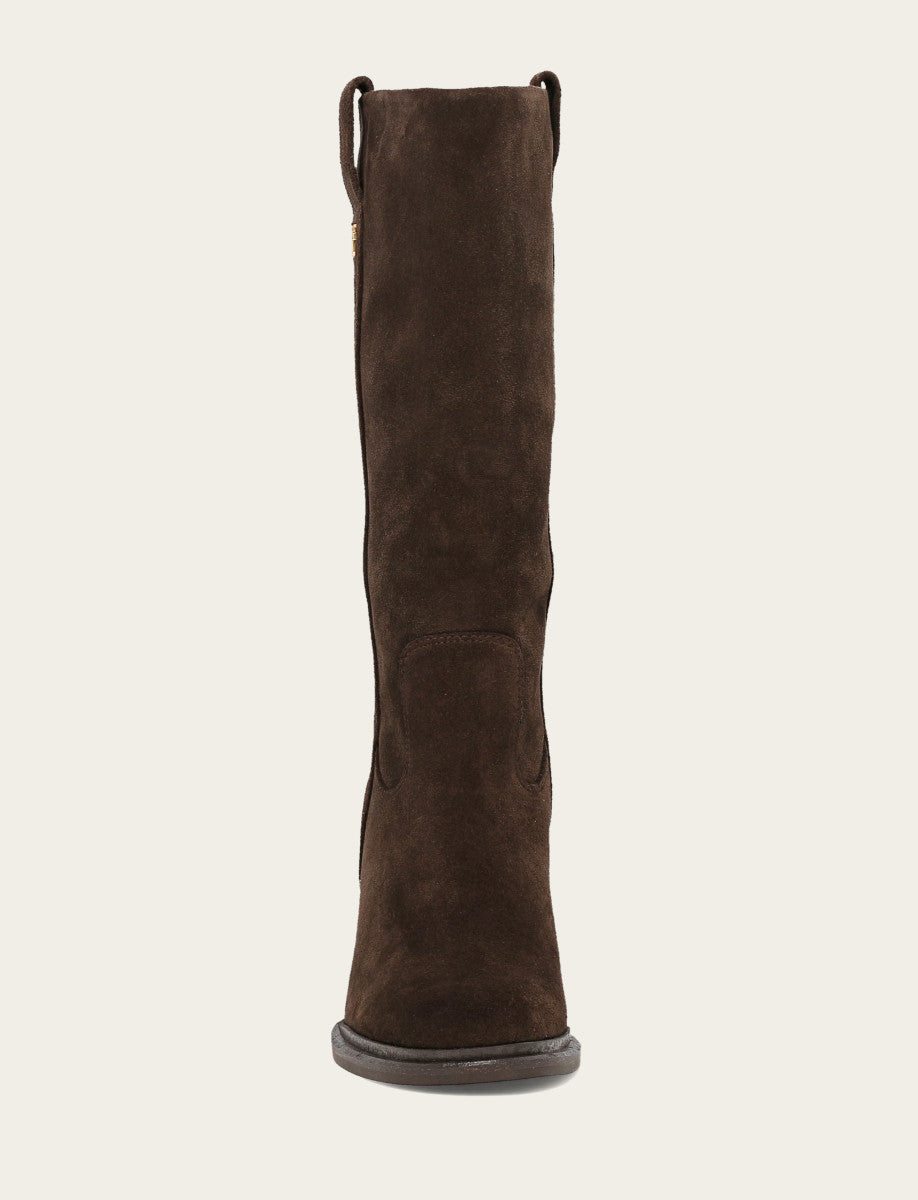 Women's Dark Brown Alex Slouchy Mid Boot Dark Brown
