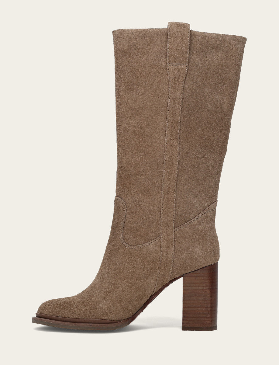 Women's Dark Taupe Alex Slouchy Mid Boot Dark Taupe