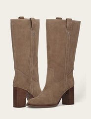 Women's Dark Taupe Alex Slouchy Mid Boot Dark Taupe