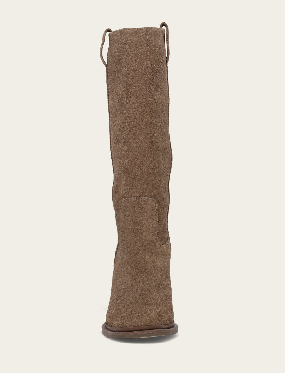 Women's Dark Taupe Alex Slouchy Mid Boot Dark Taupe