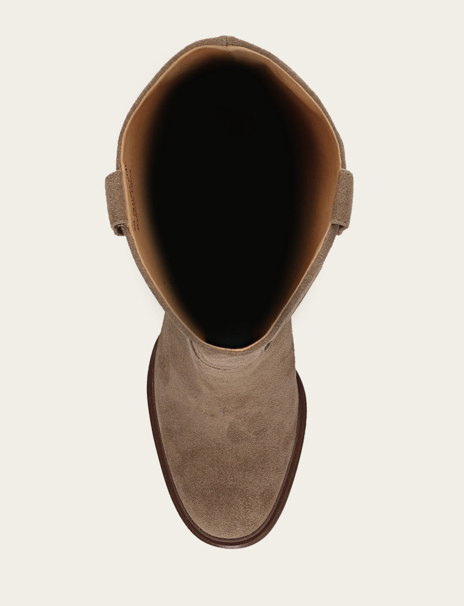 Women's Dark Taupe Alex Slouchy Mid Boot Dark Taupe