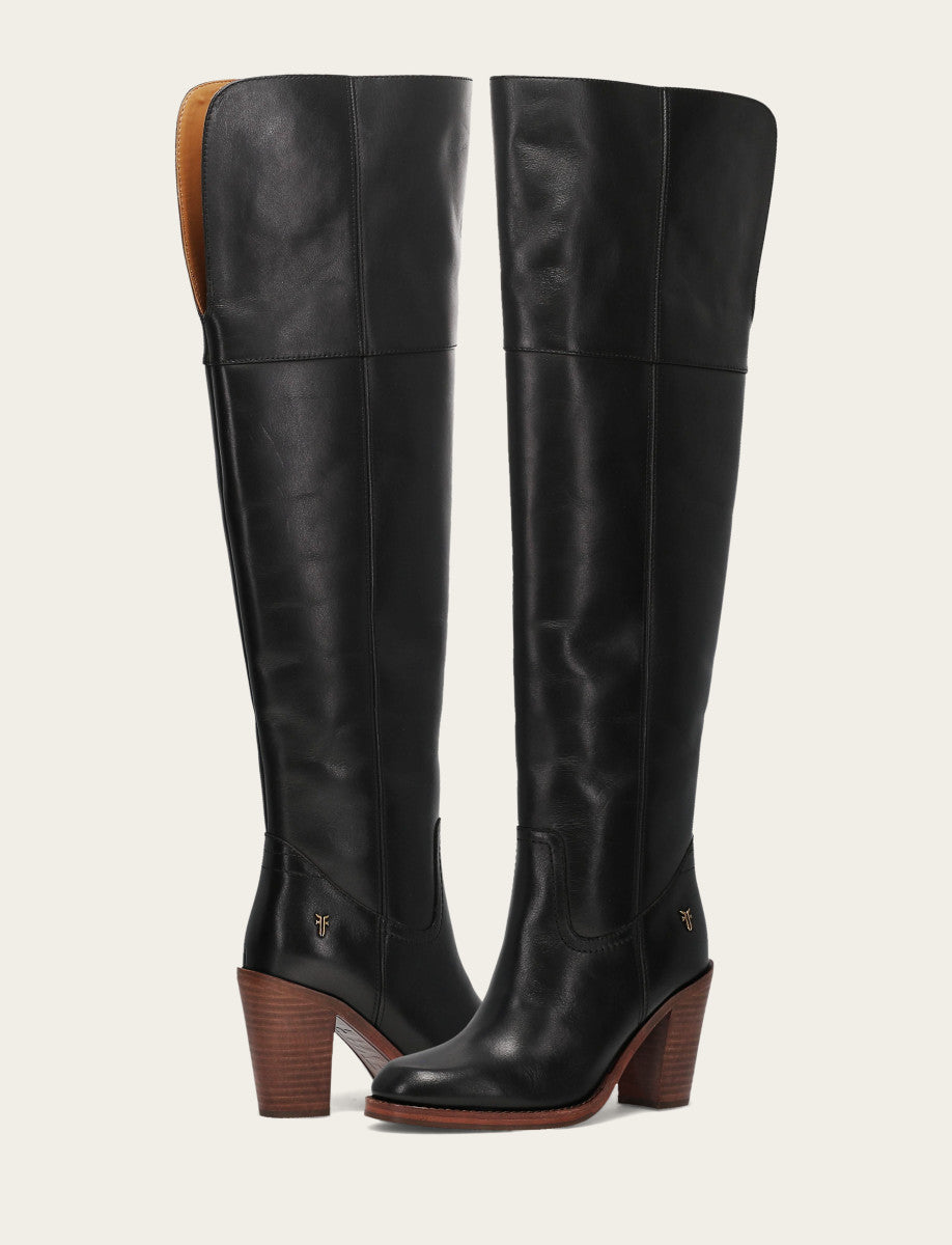 Women's Black Corinne Over The Knee Boot Black