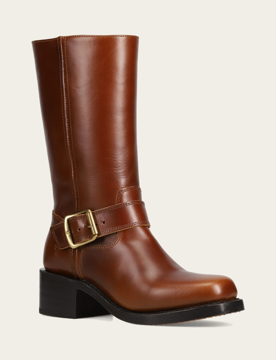 Women's Saddle Campus Buckle Boot Saddle