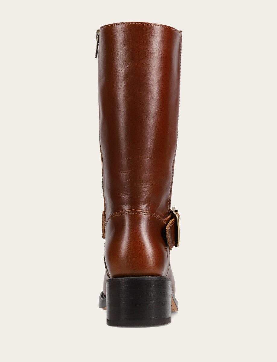 Women's Saddle Campus Buckle Boot Saddle