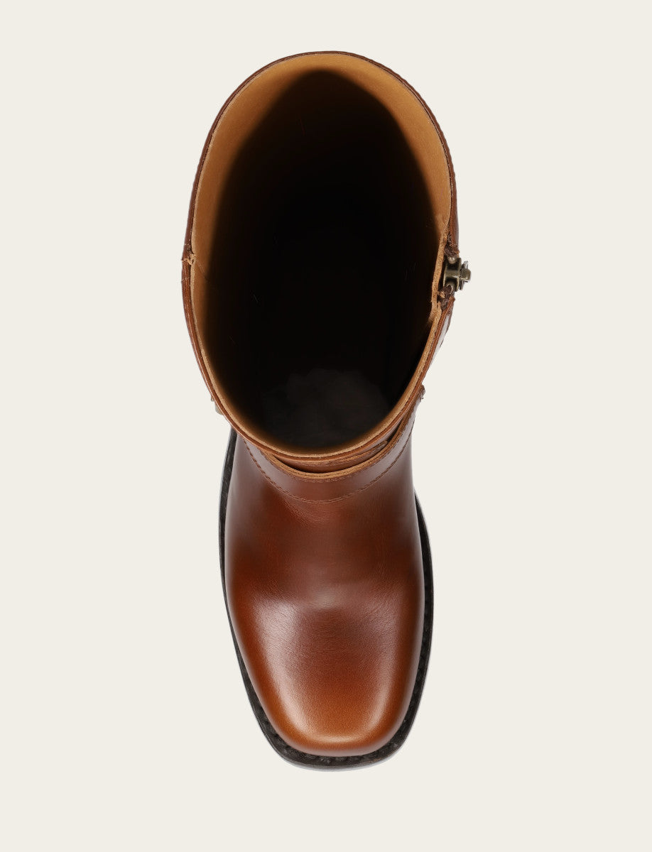 Women's Saddle Campus Buckle Boot Saddle