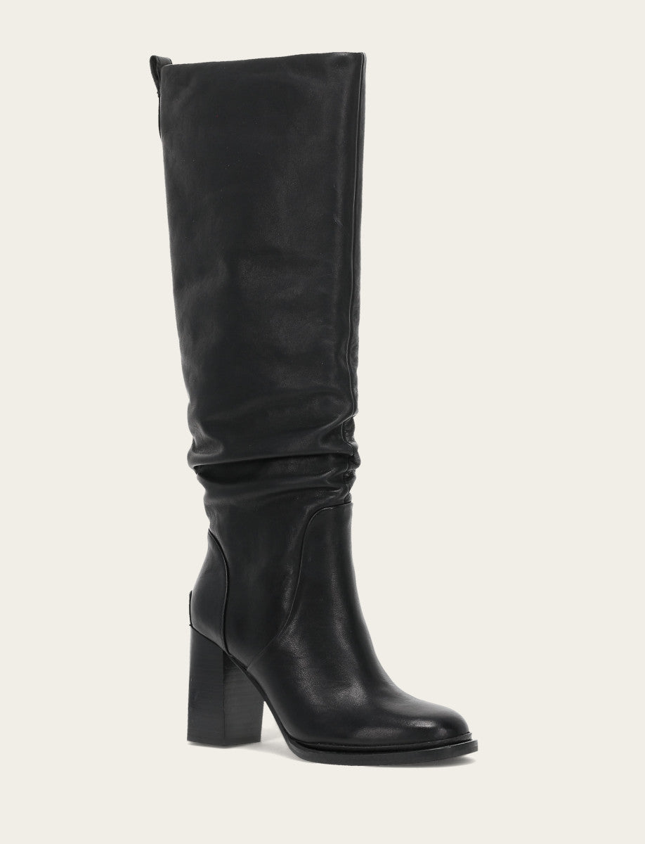 Black Alex Softy Tall Wide Calf Boot Black