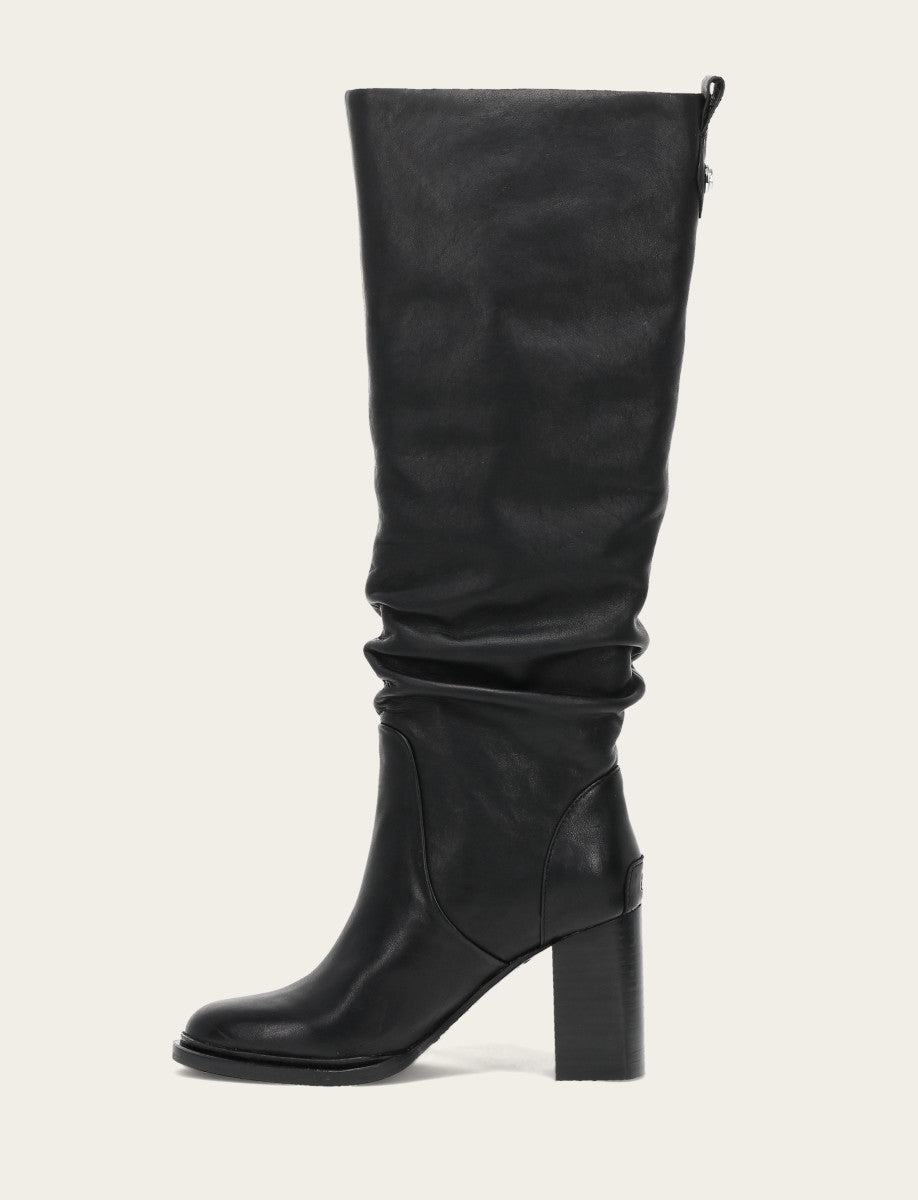 Black Alex Softy Tall Wide Calf Boot Black