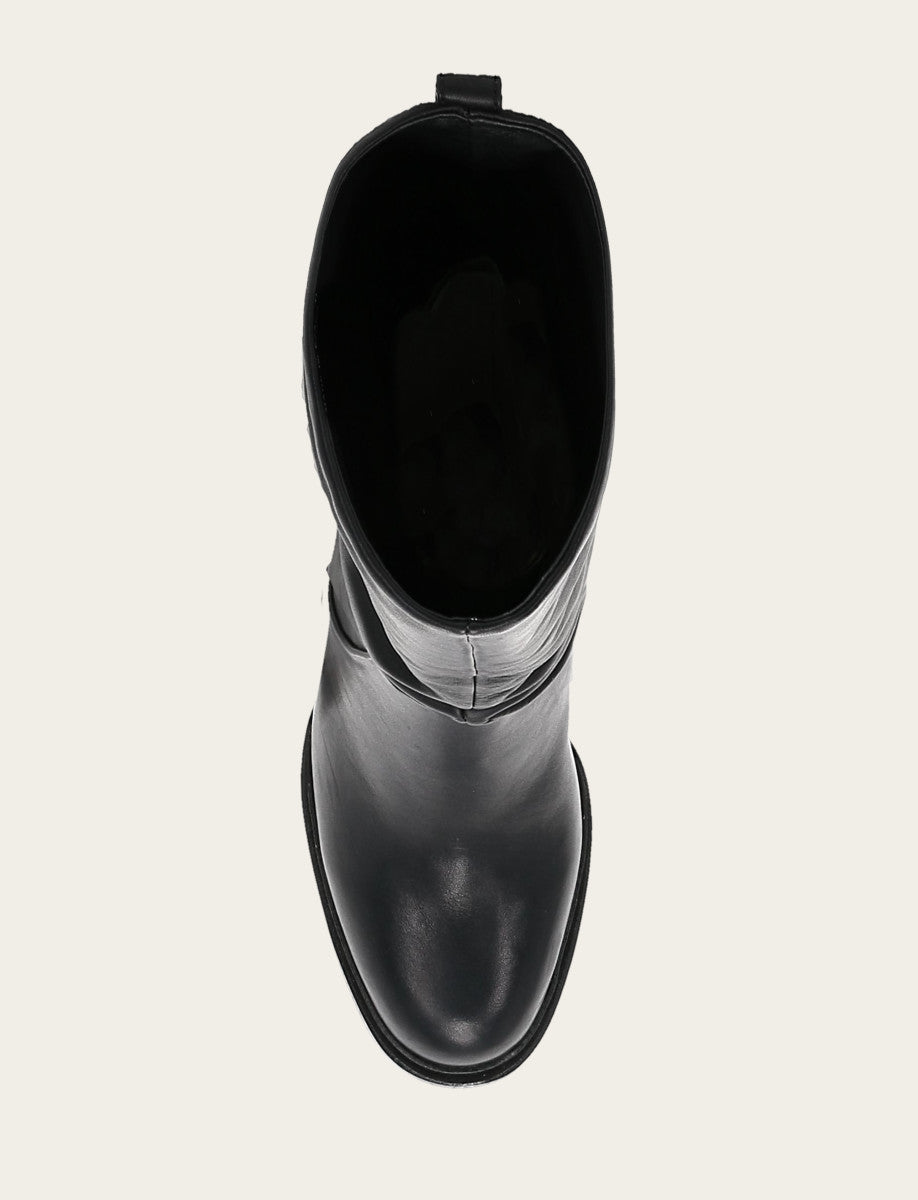 Black Alex Softy Tall Wide Calf Boot Black