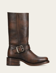 Women's Dark Brown Campus Buckle Boot Dark Brown